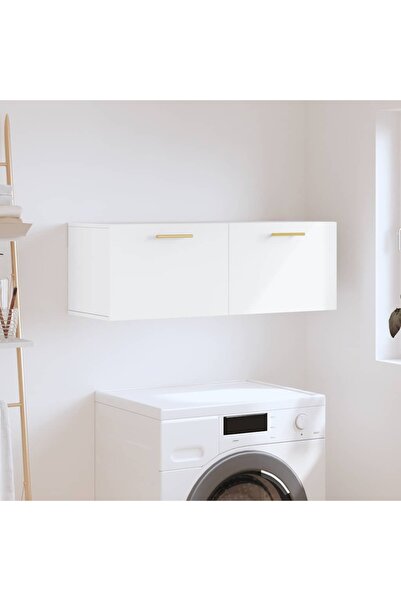 Concept Dulap de perete, alb, 100x36,5x35 cm, lemn compozit