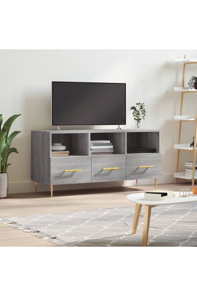Concept TV cabinet, sonoma grey, 102x36x50 cm, engineered wood