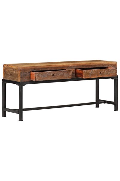 Concept Comodă TV, 110x30x46 cm, lemn masiv reciclat