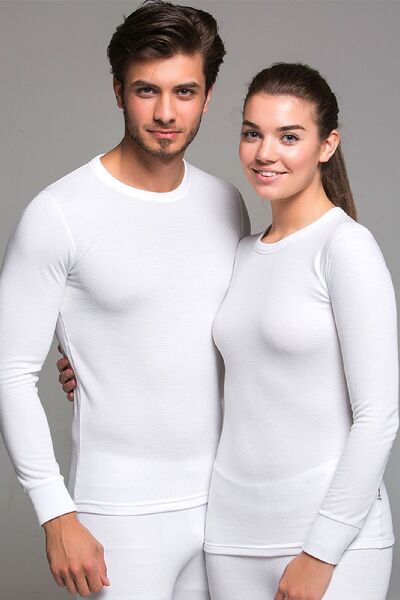 THERMOFORM Heavy Unisex Adult Long Sleeve Thermal Outdoor Underwear Undershir...