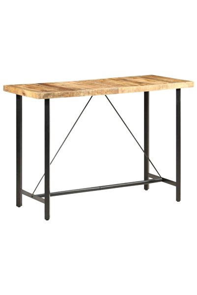 Concept Masă de bar, 150x70x107 cm, lemn de mango nefinisat