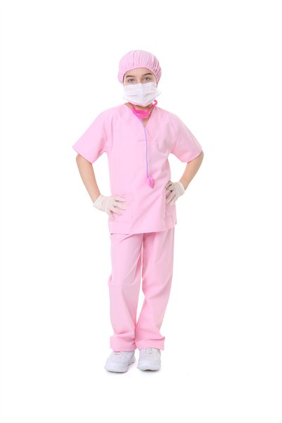 OULABİMİR Kız Doktor Kostümü Ameliyat Cerrah Kıyafeti
