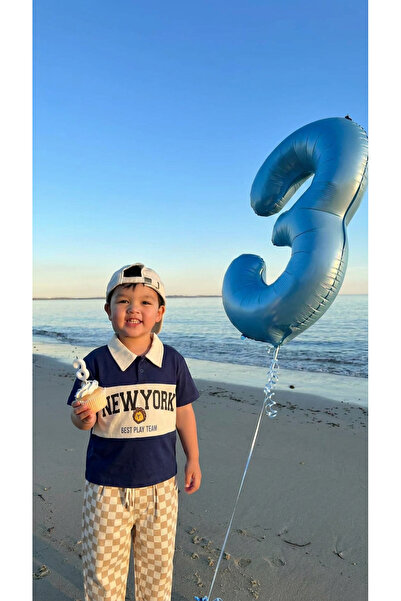 poalakıds Damalı Balloon Jeans