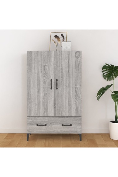 Concept Dulap înalt, sonoma gri, 70x31x115 cm, lemn prelucrat