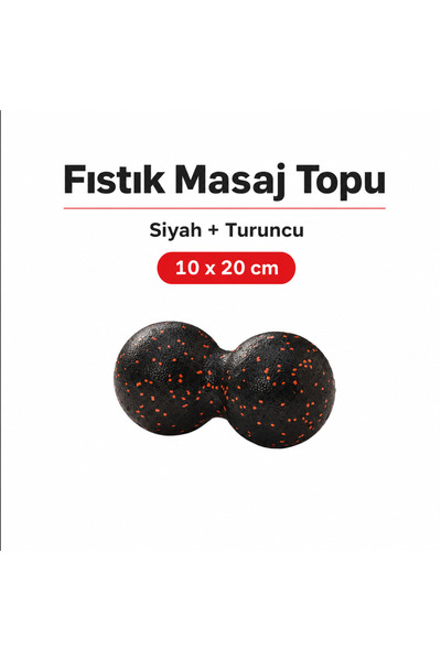 Actifoam Peanut Lacrosse Massage Ball 10x20 Cm Masaj Top