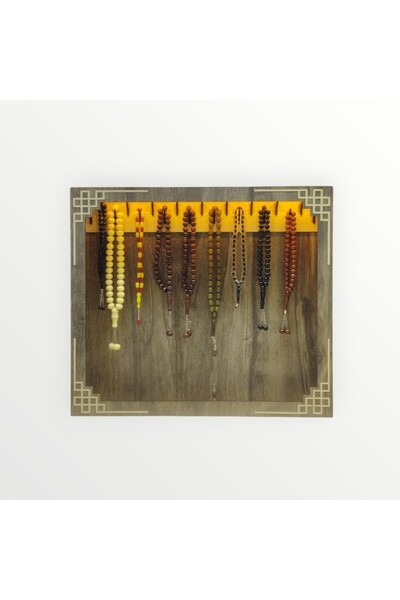Grafiza Ahşap Led Işıklı Tespih Standı - 40 x 35 cm - İstanbul