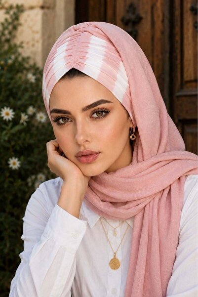 Aişe tesettür شال جاهز منقوش بالمسحوق