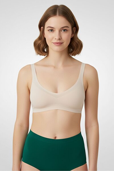SLOGGI Women Non Padded Non Wire Bra, Light Pink