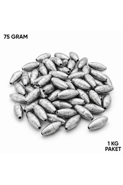 Genel Markalar Gezer Olta Kurşunu - Kıstırma (Zeytin) Kurşun - 75 Gram - 1KG