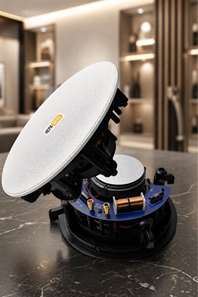 Hepa-Merz Hepa Merz Hvx-170 Pro alçıpan Tavan Hoparlörü 16 Cm 170w 8 Ohm Siya...