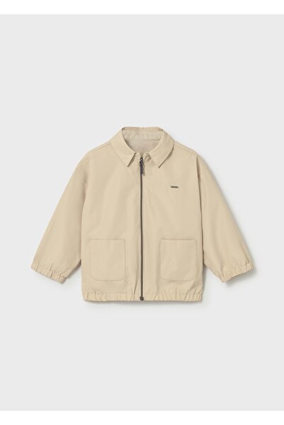 MAYORAL Baby Boy Double-Sided Windbreaker Cream 1409