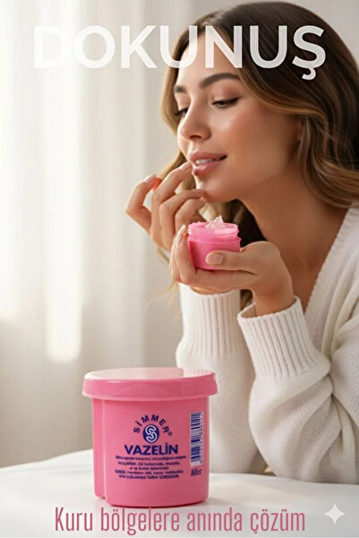 Yüsra Shop Simmer Vazelin Gül Aromalı 80 cc Süper Vazelin