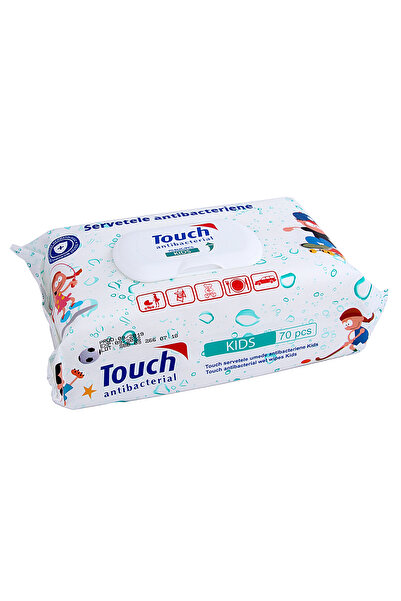 Touch Șervețele umede pentru copii, 70 buc.