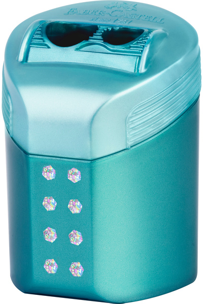 Faber Castell Ascuțitoare dublă roll-on Sparkle Pastel Faber-Castell