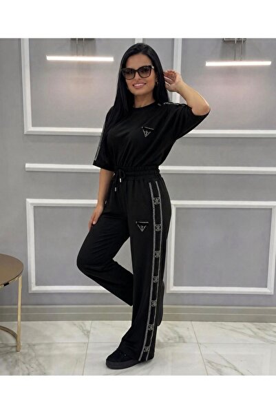 Mazelf Baby&Kids Wear طقم تي شيرت علوي وسفلي بتفاصيل G من قماش المودال MAZELF...