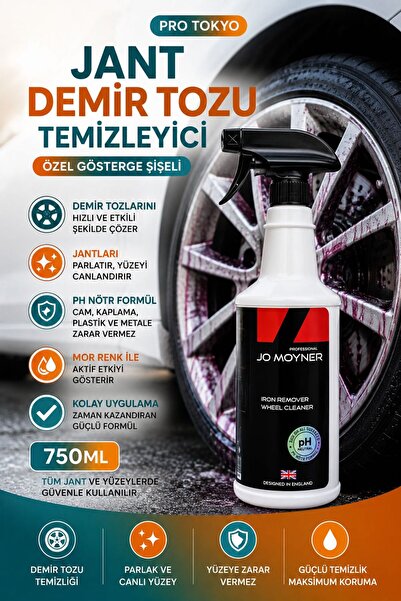 Jo Moyner Araç Demir tozu Temizleyici Jant Temizleyici Kaporta temizleyici 75...