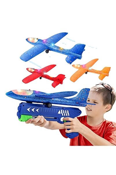 Universul Jucăriilor Avion Planor cu Lansator Tip Catapultă – Jucărie pentru ...