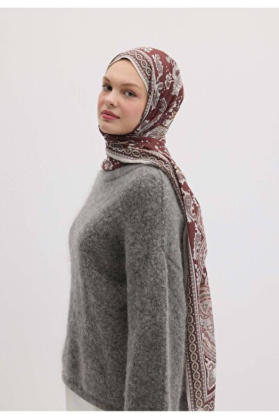 Freshscarfs Σάλι με σχέδιο Λένα, Vintage Τριαντάφυλλο