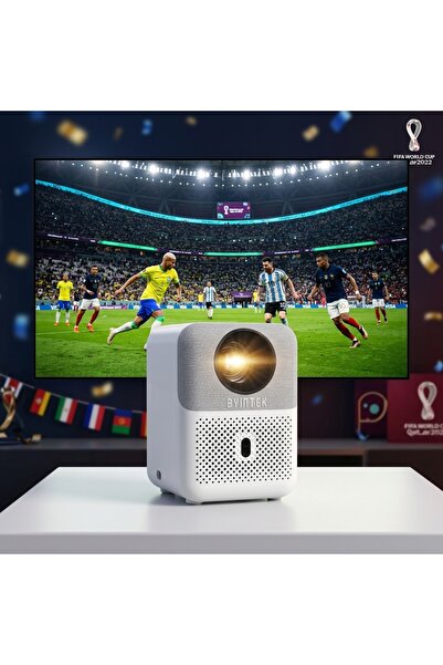 BYINTEK U4 300 ANSI Android Ev Sinema Sistemi Full HD Projeksiyon Cihazı Wi-Fi