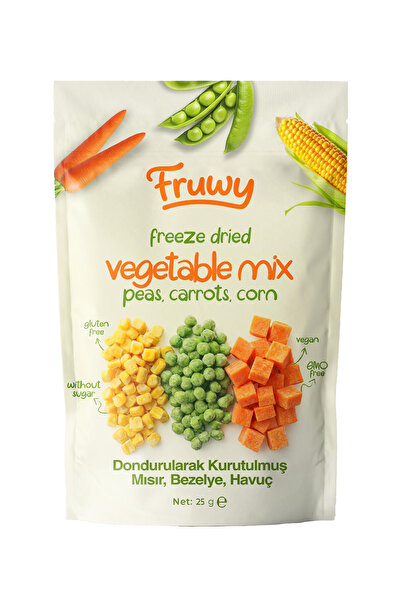 fruwy Freeze Dried Sebze Mix