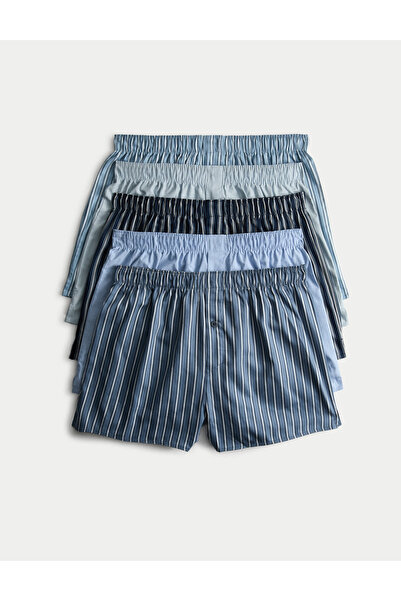 Marks & Spencer 5’li Saf Pamuk Boxer