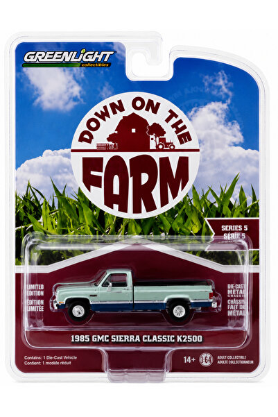 Greenlight Collectibles Down on the Farm 1985 Gmc Sierra Classic K2500 1:64 D...