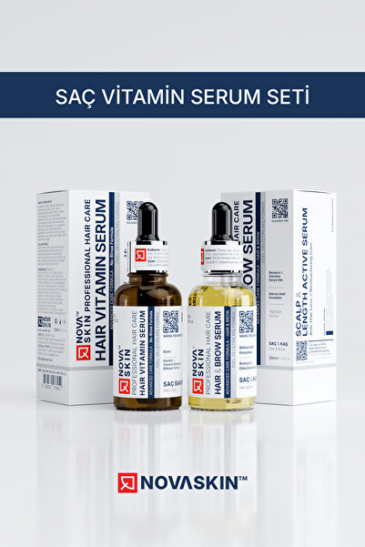 Novaskin Saç Vitamin Serum Seti