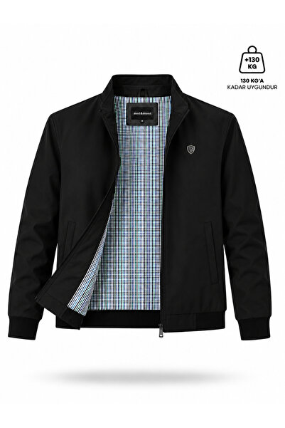 MOT&MONT Erkek Pamuk Polyester Karışım BONDED Kumaş Su ve RÜzgar Geçirmez Haf...