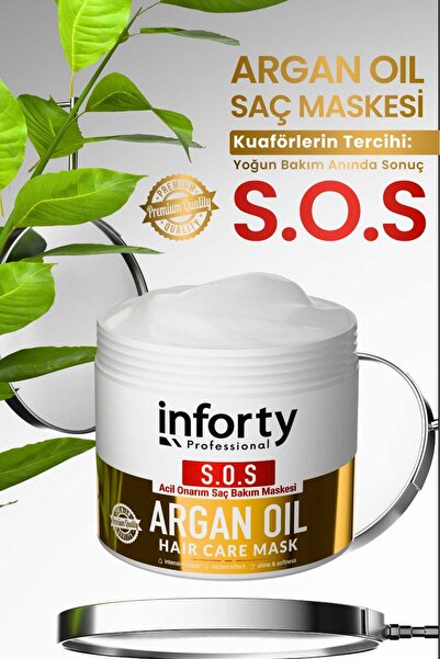 İNFORTY ACİL ONARIM (S.O.S) ARGAN SAÇ MASKESİ 500 gr