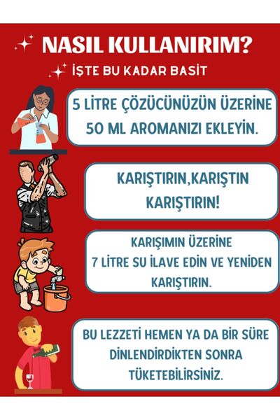 Sek Aroma Tahıl Kiti - Tahıl Aroması 50 ml (5 LİTREYE UYUMLU)