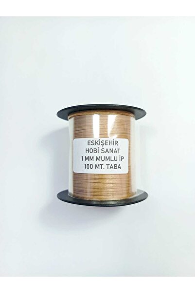Eskişehir hobi sanat Culoare bronzată 1.0 mm 100 metri Ață cerată Ață de cusu...