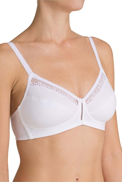 Triumph Cotton Beauty N Sporcu Sütyen Beyaz