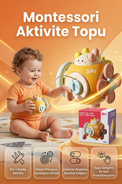 indirimsevinci 6’sı 1 Arada Eğitici ve Öğretici Duyusal Gelişim Aktivite Oyun...