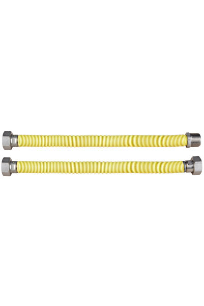 TUC Racord flexibil din oțel inoxidabil cu protecție la gaz 1138 30-60 cm 3/4...