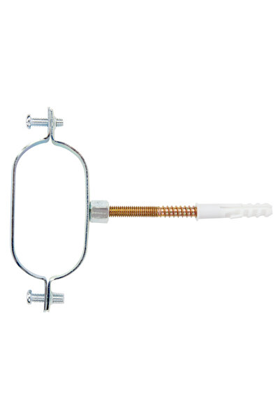 EVOSANITARY Clemă dublă pentru țeavă din oțel inoxidabil cu panou solar de 3/...