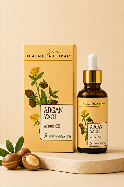 Jimena Natural Argan Oil 100% Natural Cold Pressed 30 ml
