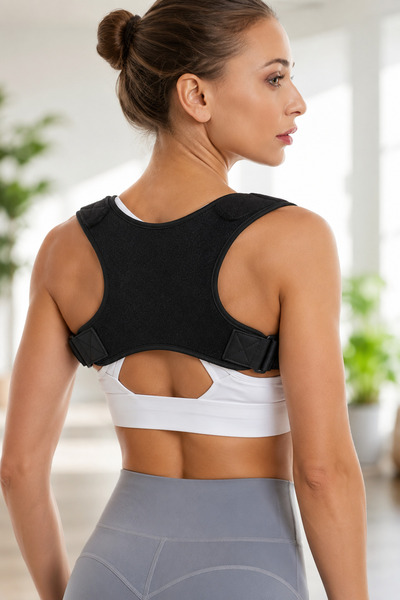 HASBY Corset pentru postură dreaptă, Corset pentru spate, pentru femei și băr...
