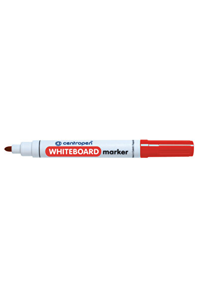 CENTROPEN Marker alb pentru tablă roșie 2.5mm 8559