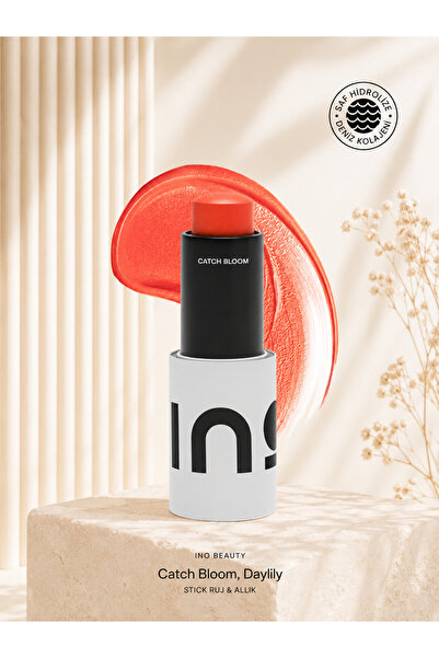 inobeauty DAYLİLY Catch Bloom Pocket Lip Dudak ve Yanaklara Doğal ve Işıltılı...