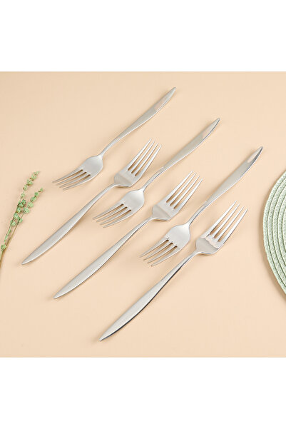 Aryıldız Elegant Food Fork 6 Pieces Vacuumed Akyüzhome