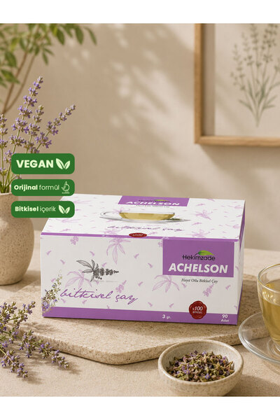 Hekimzade ACHELSON PAKET ÇAY - Hayıt Otlu Bitkisel Karışım 90 Adet (3gr)