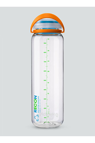 Hydrapak زجاجة مياه ريكون تويست آند سيب سعة 1 لتر (شفافة/ملونة)، مصنوعة من ال...