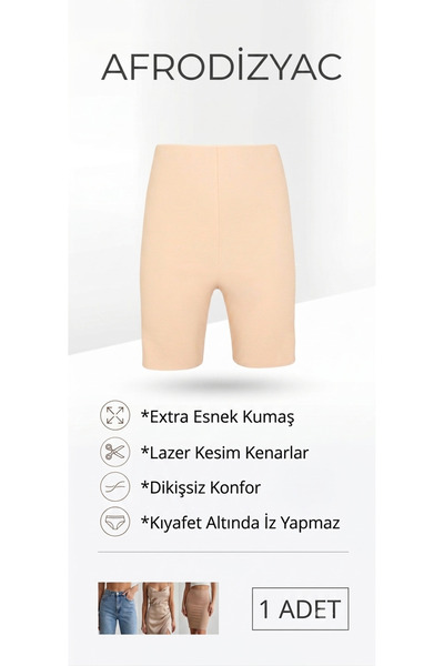 Afrodizyac Lazer Kesim Dikişsiz İz Yapmaz Toparlayıcı Hayalet şort