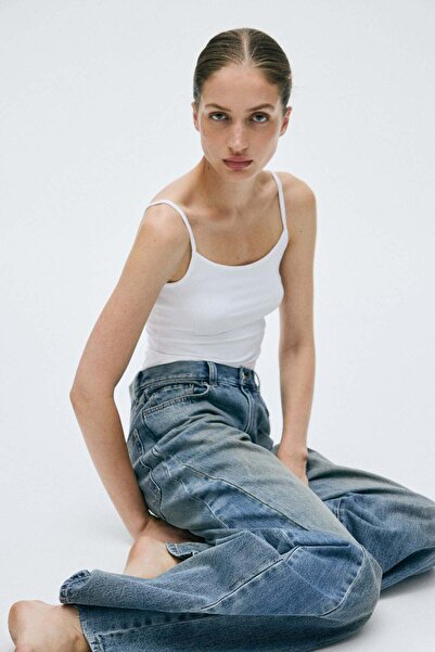 H&M Microfibre strappy top