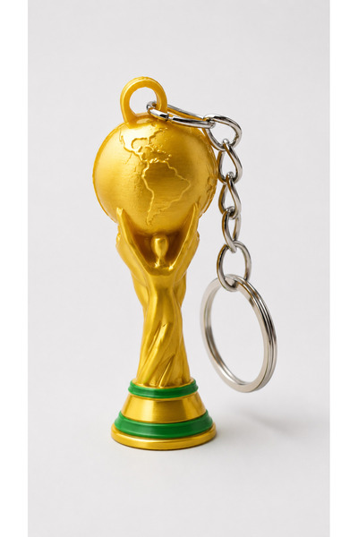 HibraPrint FIFA Dünya Kupası Anahtarlık Futbol Taraftar Hediyelik 3D Baskı