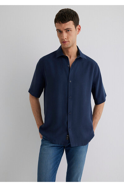 Mavi Πουκάμισο Navy Blue Regular Fit / Normal Cut 0211567-70488