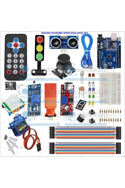 eğiteklab ARDUİNO EKONOMİK SÜPER BAŞLANGIÇ SETİ