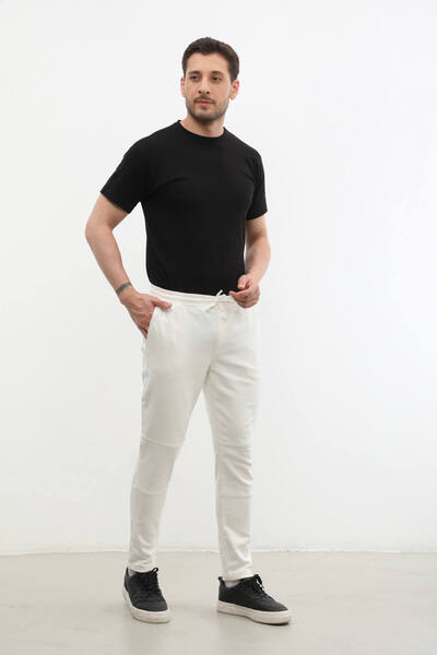 Bluewhite Muške Sa likrom Elastični struk pantalone