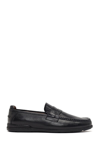 Derimod Loafer casual din piele neagră pentru bărbați 26SFD602018