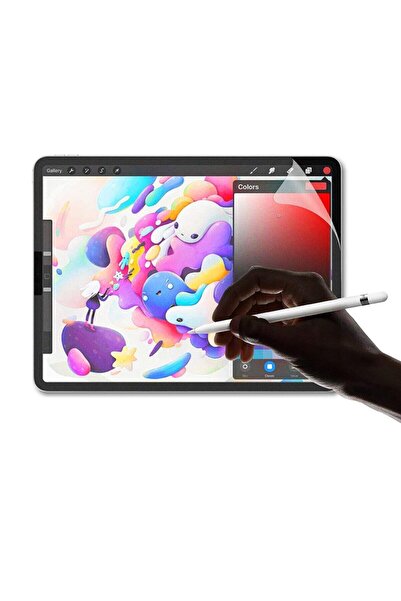Cimricik Apple Ipad Mini 5 Ekran Koruyucu Paper Like Pencil Destekli Film Kağ...